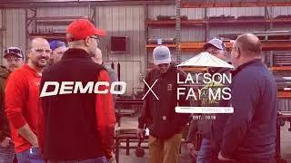 Larson Farms Visit Demco!