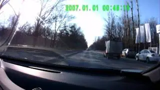 пример записи регистратора HD DVR-017