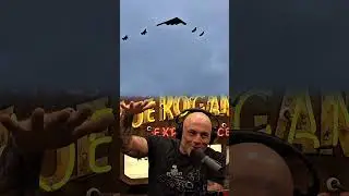 Rogan reacts to flying B2 over Putin.