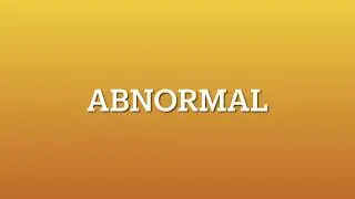 Abnormal Pronunciation | Native English Speaker | United States of America