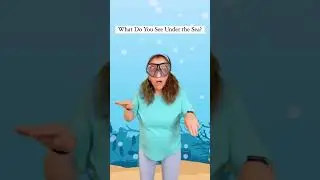 Learn about Marine Life- Preschool Lessons - Toddler Time Lessons - #shorts