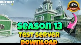 How to download season 13 test server in cod mobile : how to download season 13 beta version in codM
