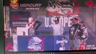 Day 3 WON BASS US Open 2023 Weigh In at Lake Mohave David Childress & Justin Kerr