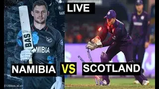 NAM vs SCO Live|Live Cricket Score|NAM vs SCO|Scotland Vs Namibia Live Score