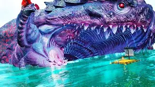 ARK X - FINALLY! Kaiju BOSS EEL BATTLE Shall Be LEGENDARY!  (ep67) Ark Modded Gameplay