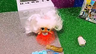 LOL Surprise REMIX Hair Flip Dolls Pets & OMG Unboxing Review