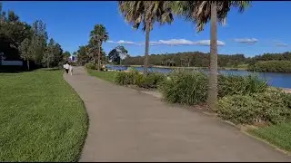 2022 04 20 Riding bikes along Parramatta River