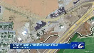 The New Intersection of Pocatello Avenue and State Highway 39 is Almost Done