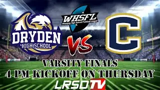 WHSFL - VARSITY - NOV 6TH, 2025 - DRYDEN VS. ST. NORBERT - 4:00 PM