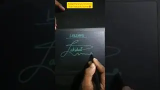 Comment your beautiful name😍 #lakshmi #signature #signaturestyles #handwriting #tamilname #shorts