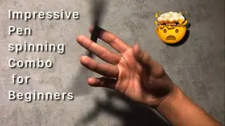 Pen spinning combo for beginners - pen spinning tutorial