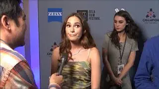Lost Transmissions: Daisy Bishop Carpet Interview | DTLA Film Fest 2019