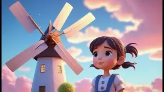El molino de viento que lloraba dej&oacute; de girar | Rimas y Canciones Infantiles para Ni&ntilde;os