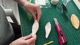 Soğuk Porselen Lilyum Yapımı 1. Kısım - Cold Porcelain Lilium Tutorial Part 1