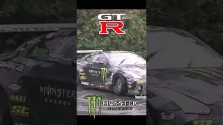 Modified Nissan GTR Drift and donut #nissan #nissangtr #gtr #drift #drifting #donuts #monster