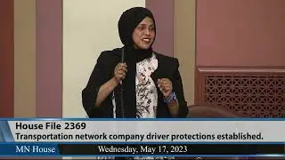 House Floor debate on HF2369 5/17/23