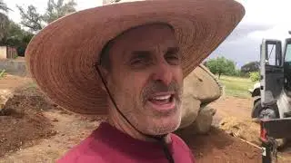 Winters Ranch Boulder Garden Installation
