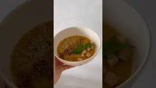Крем-суп из бобовых 😋 #рецепт #суп #еда #пп #идеяобеда #студент