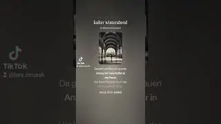 Kalter winterabend