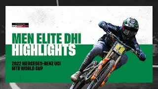 Round 9 - Men Elite DHI Snowshoe Highlights | 2022 Mercedes-Benz UCI MTB World Cup