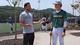 Wisconsin's Ethan Hindle putting on show at Future Games
