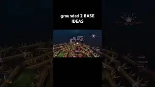 RING OF DEATH KILLS SPIDERS grounded 2 Base ideas More vids to come #grounded2 #basebuilding