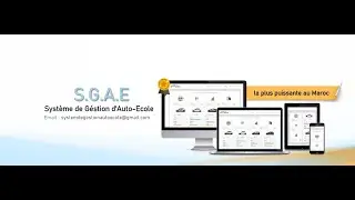 البرنامج الشامل لتسيير مؤسسات تعليم السياقة  Le Syst&egrave;me le plus innovant de gestion des Auto-Ecole