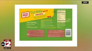 Oscar Mayer recalls 367,800 pounds of turkey bacon due to listeria