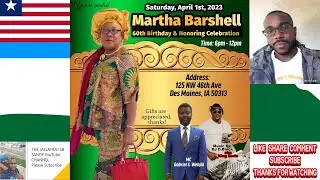 KRAHN MUSIC HONORING Mother Martha Barshell On Her Birthday- BY JEFFERSON D K NYANGBAY