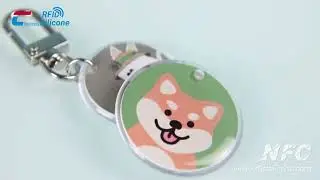 Customized NFC Dog Tags Affordable Price Smart Pet Tags with Brand Logo