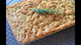 EASY ROSEMARY FOCACCIA | How to make focaccia bread