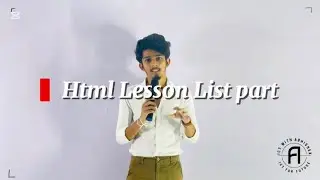 HTML Lesson - Lists (O/L ICT) | Ordered & Unordered Lists Explained...💻✨පහසුවෙන් HTML පාඩම ගොඩදාගමු.