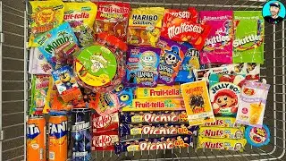 A Lot of Candy 2025 LIT Energy, Fanta, Picnic, Mamba, Fruit-tella, Skittles, Haribo, M&M's, KitKat
