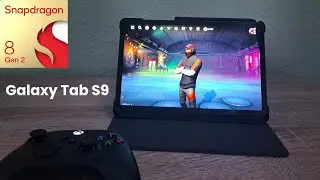 Best Tablet? Gaming test - Samsung Galaxy Tab S9 with Snapdragon 8 gen 2 for Galaxy | NIQREV