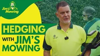 How to trim hedges with John from Jim's Mowing