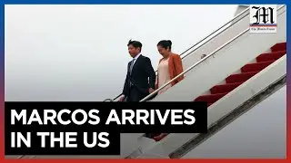 President Marcos arrives in the US for official working visit