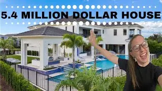 5.4 MILLION DOLLAR FLORIDA HOME TOUR | KISSIMMEE MILLION DOLLAR HOME | NEAR DISNEY WORLD