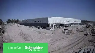 L&aacute;tv&aacute;nyos timelapse vide&oacute;ban a Schneider Electric &uacute;j okosgy&aacute;ra | Schneider Electric