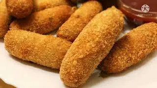 Chicken Potato Rolls | Chicken Croquettes, Chicken Potato RollsRecipe, How to make Chicken Rolls