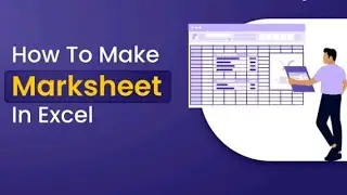 How to create marksheet in excel | sum, percentage formula full explanation!! 