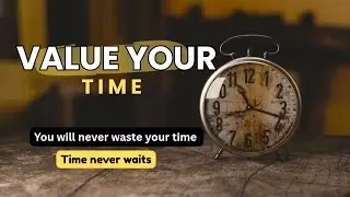 Time Never Waits | Watch This Before It&rsquo;s Too Late|Stop Wasting Your Life Today#time #like