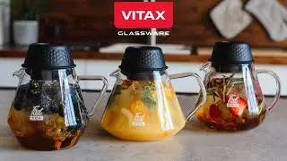 Заварочные чайники Vitax серии Fast Tea 800/900/1000мл