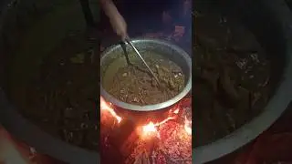 Naga style of cooking Beef innards