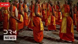 LIVE: Buddhist Monks on 2,300-Mile Walk for Peace Visit Washington National Cathedral