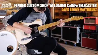 No Talking... Just Tones | Fender Custom Shop '51 Loaded CuNiFe Tele David Brown MB Heavy Relic