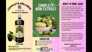 These are  12 Major Health Benefits of Complete Noni Extract