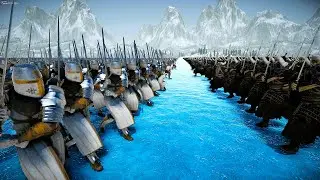 50,000 Heavy Knights vs 50K Mongolians - Ultimate Epic Battle Simulator 2 | UEBS 2