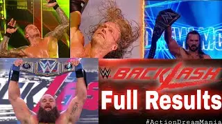 WWE Backlash 2020 FULL RESULTS, Highlights | Official Winners, Shocking Results | Action Dream Mania