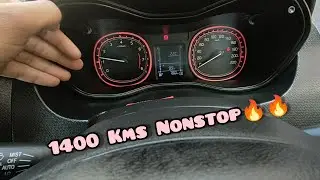 1400 Km in 21 hours Non Stop in New Brezza ZXi+| Amazing Headlights| Raipur to Rajasthan