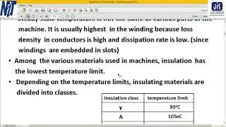 Lecture 5 Selection Of Motor Power Rating Part 1